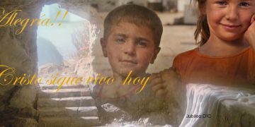 Aleluya!!! Cristo resucitó, su luz alumbra nuestra tienieblas