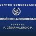 RENOVAR LA MISIÓN DE LA CONGREGACIÓN